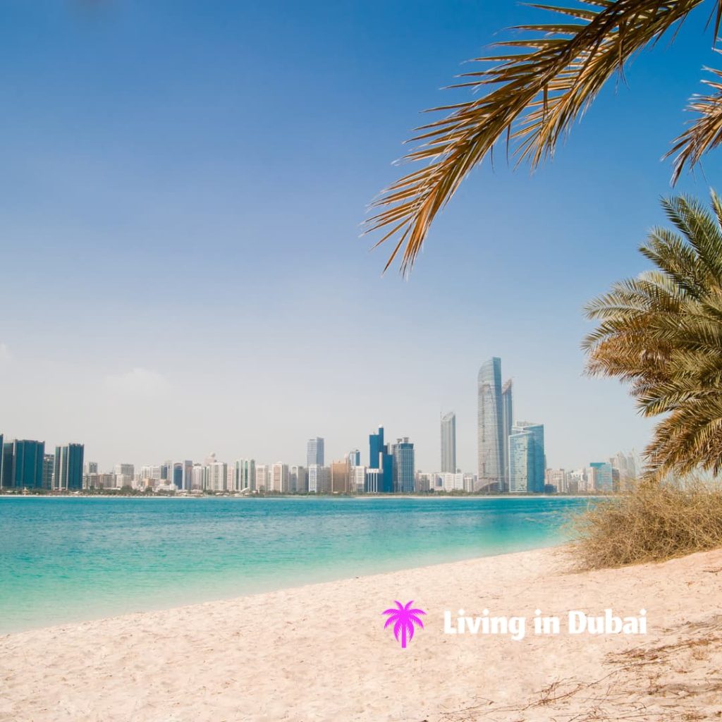 Pristine beaches in Dubai