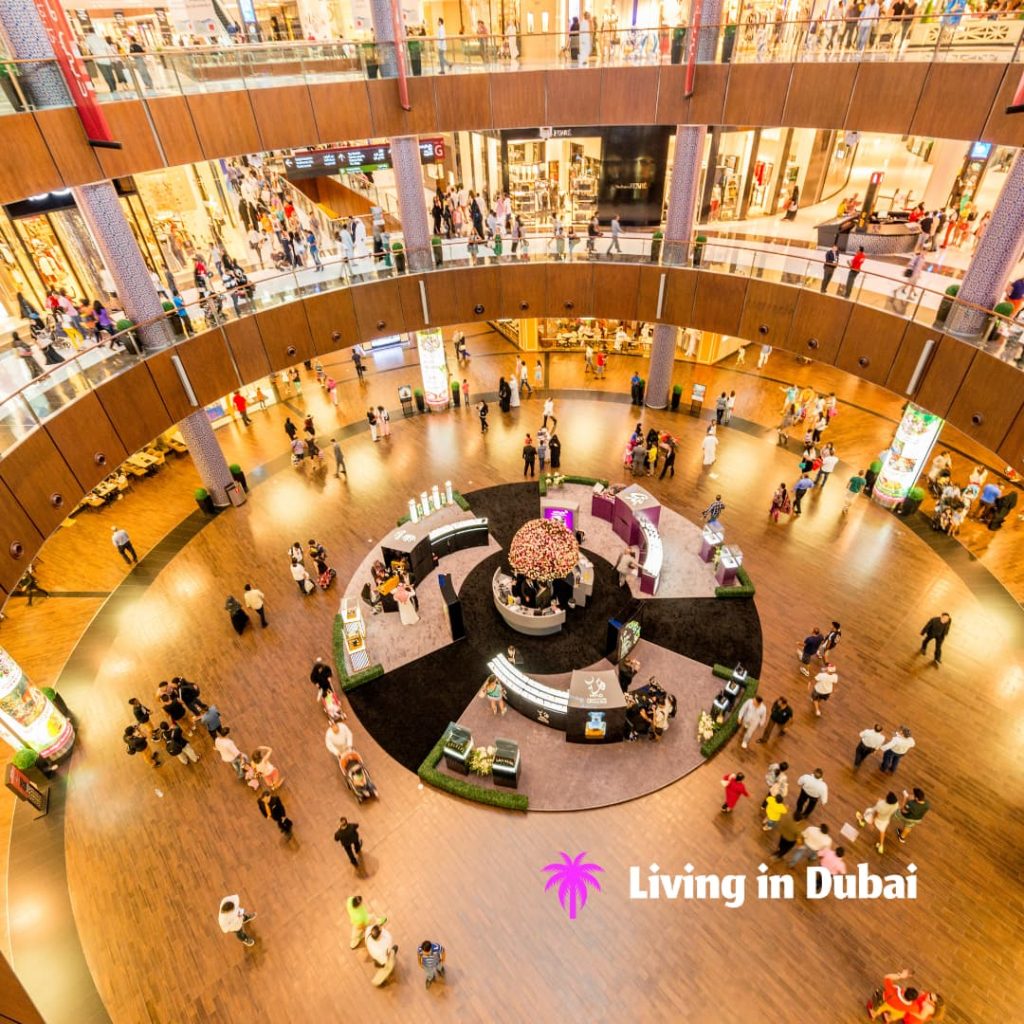 UK Expats shopping at the Dubai Mall